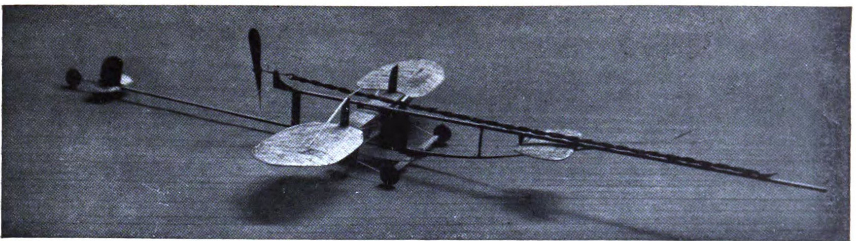 Front view of model built by W.S. Howell, Jr.