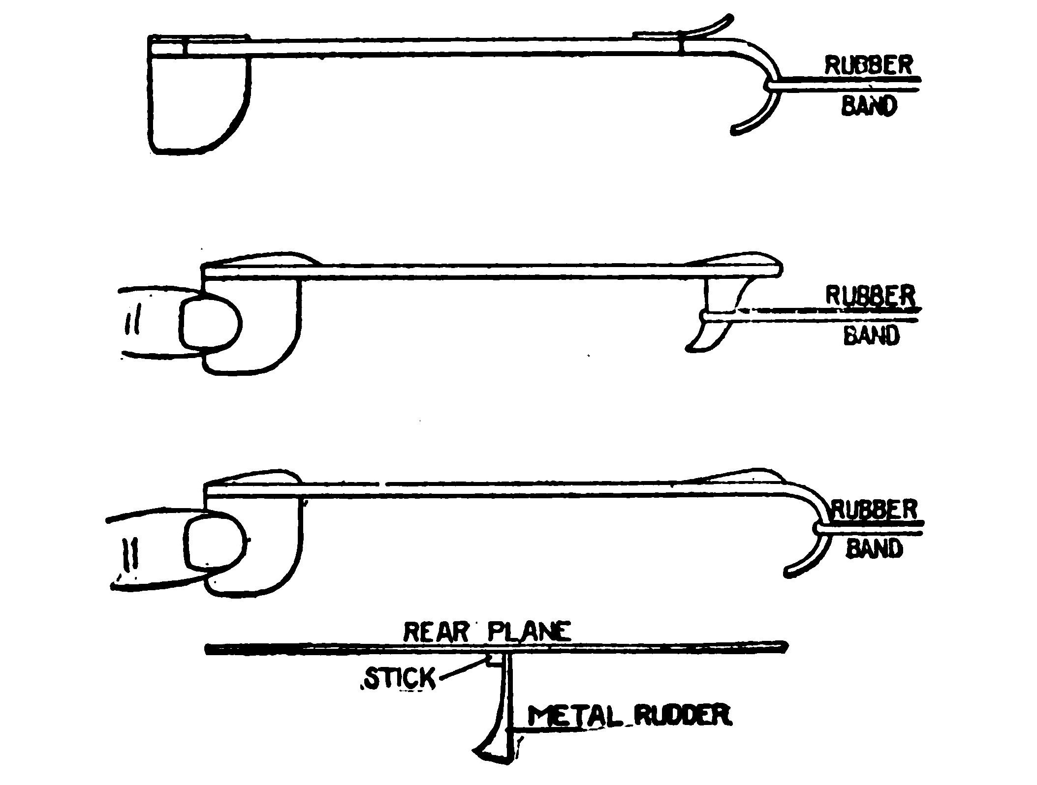 Designs for Sling-Shot Gliders.