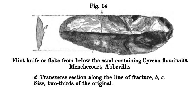 Figure 14. Flint Knife Or Flake 