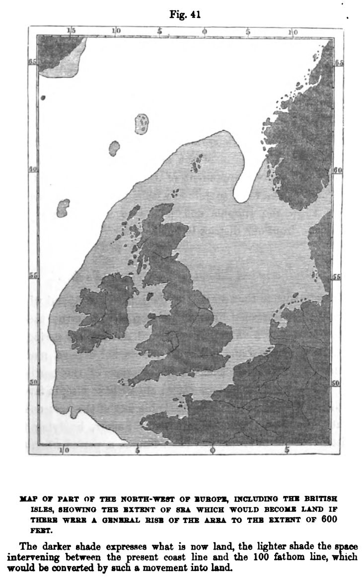 Figure 41. Map of Part Of the North-west Of Europe 