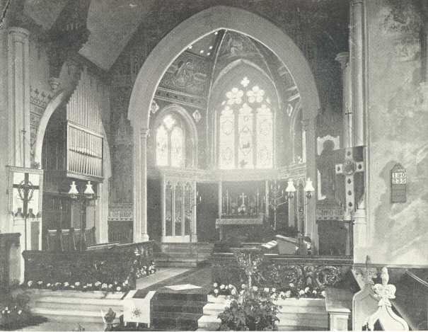 Interior, Otterbourne Church