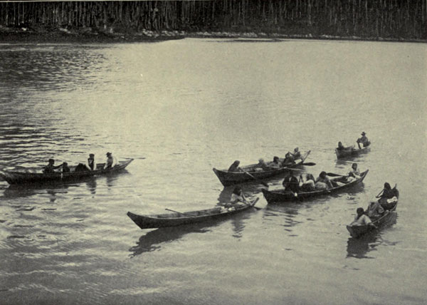 Indian Canoes