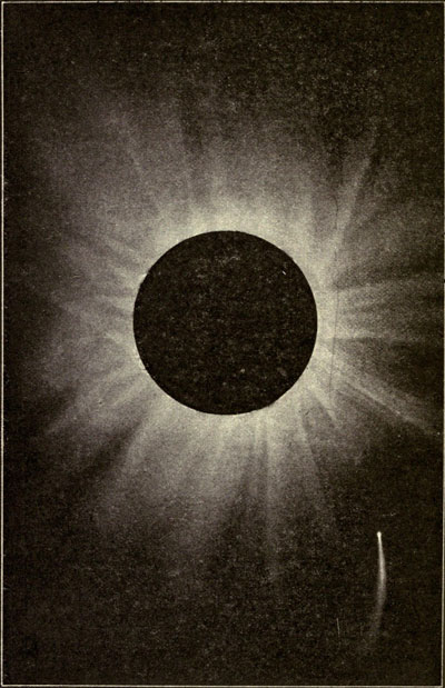 SOLAR ECLIPSE, 1882.