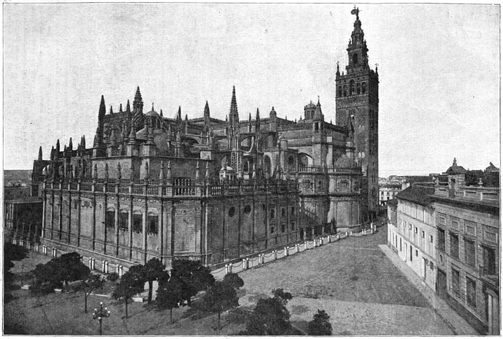 De kathedraal van Sevilla.