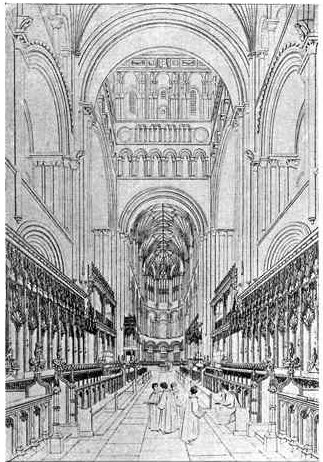 The Choir Stalls at the beginning of the Nineteenth
Century.