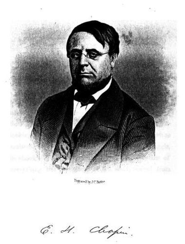 E. H. Chapin (Engraved by J. C. Buttre)