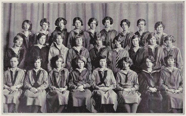 Group photograph of tenth form