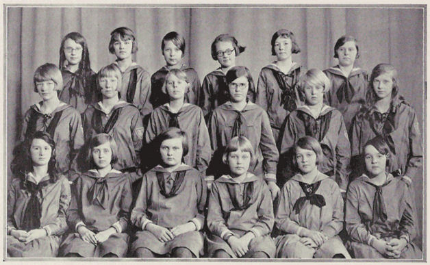 Group photograph of seventh form