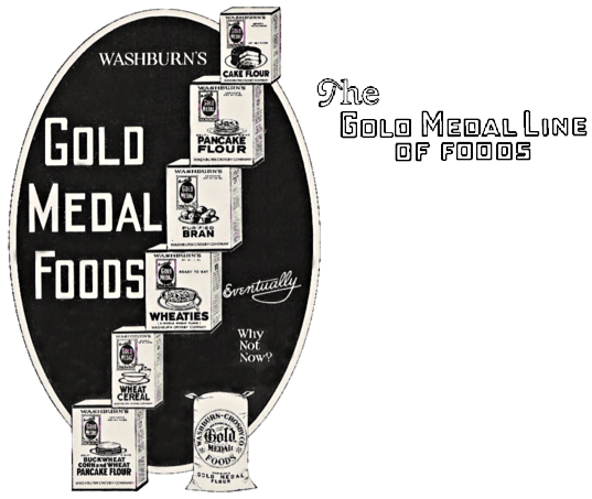 Advertisement for Gold Medal Foods
