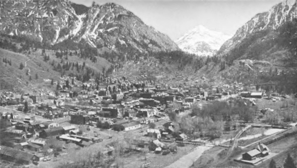 OURAY, COLORADO: A typical mining town
