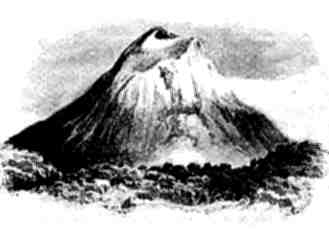 Volcanic cone of Orizaba