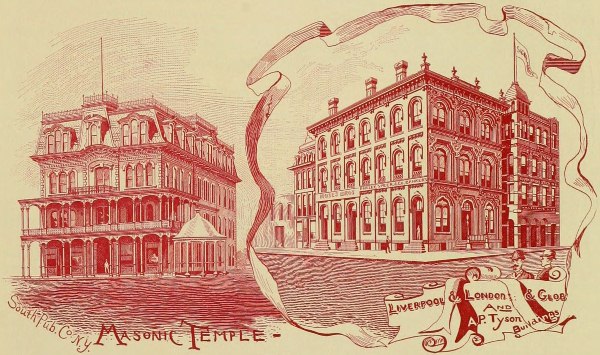 Masonic Temple--Liverpool & London & Glob and A. P. Tyson Buildings