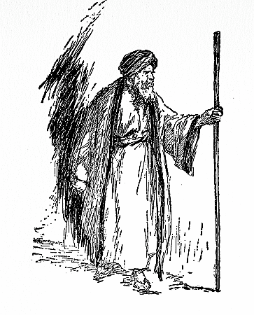 Man with staff