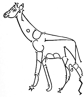 alphabet giraffe