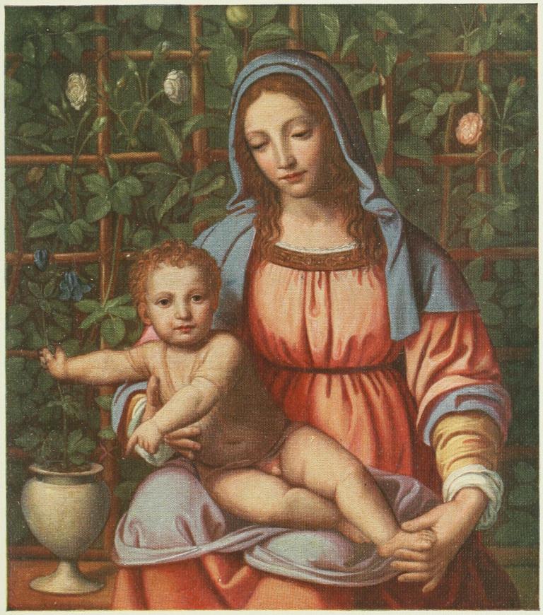 PLATE V.—THE MADONNA OF THE ROSE