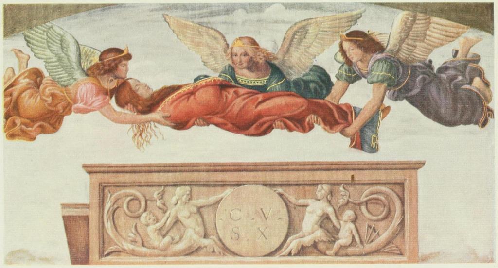 PLATE VIII.—BURIAL OF ST. CATHERINE