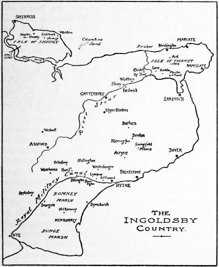 Map of the Ingoldsby Country