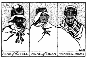 ARAB of the TELL ARAB of ORAN BERBER-ARAB