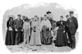 Image not available: A GROUP AT VAN HORN, TEXAS.