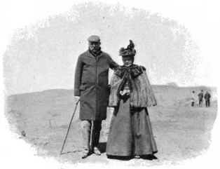 Image not available: COLONEL AND MRS. MITCHELL AT MARSHALL PASS.