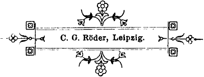 C. G. Röder, Leipzig.