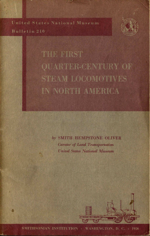 The First Quarter-century of Steam Locomotives in North America