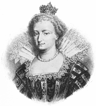 Image unavailable: MARIE DE’ MÉDICIS, QUEEN OF FRANCE.

From an old print.