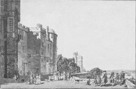 Image unavailable: WINDSOR TERRACE, LOOKING WESTWARD.

ENGRAVED BY J. W. EVANS AFTER AQUATINT BY P. SANDBY