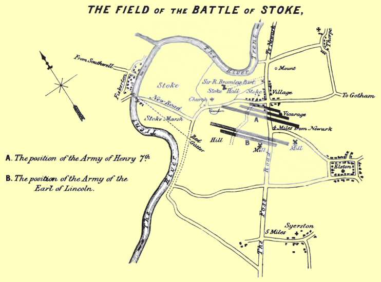 The Field of the Battle of Stoke