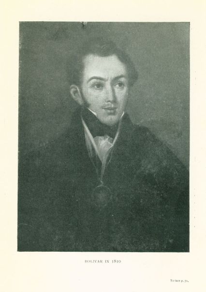 BOLIVAR IN 1810.