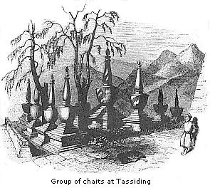 Group of chaits at
Tassiding