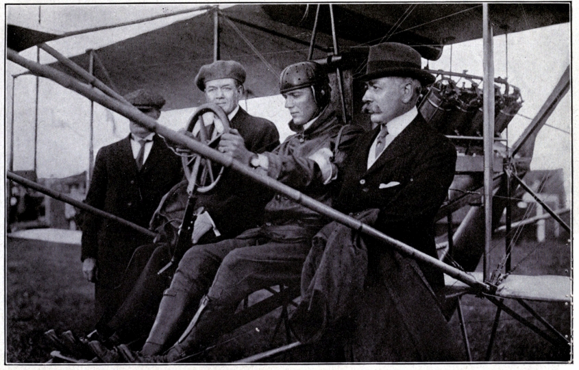 CARRYING THE MAIL–NASSAU BOULEVARD, 1911