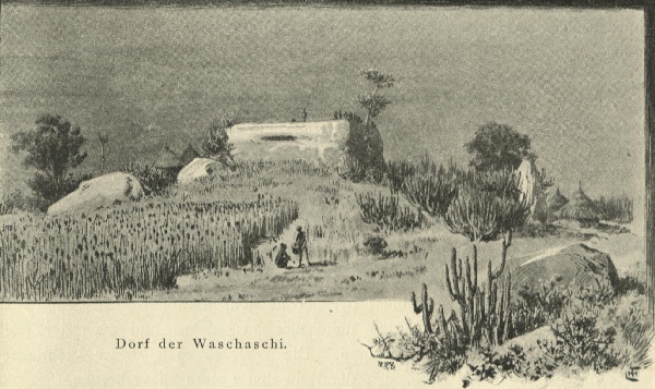 Dorf der Waschaschi