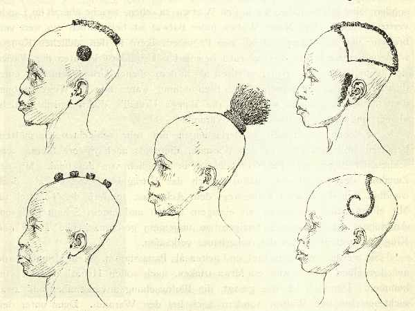Haartrachten der Warundi