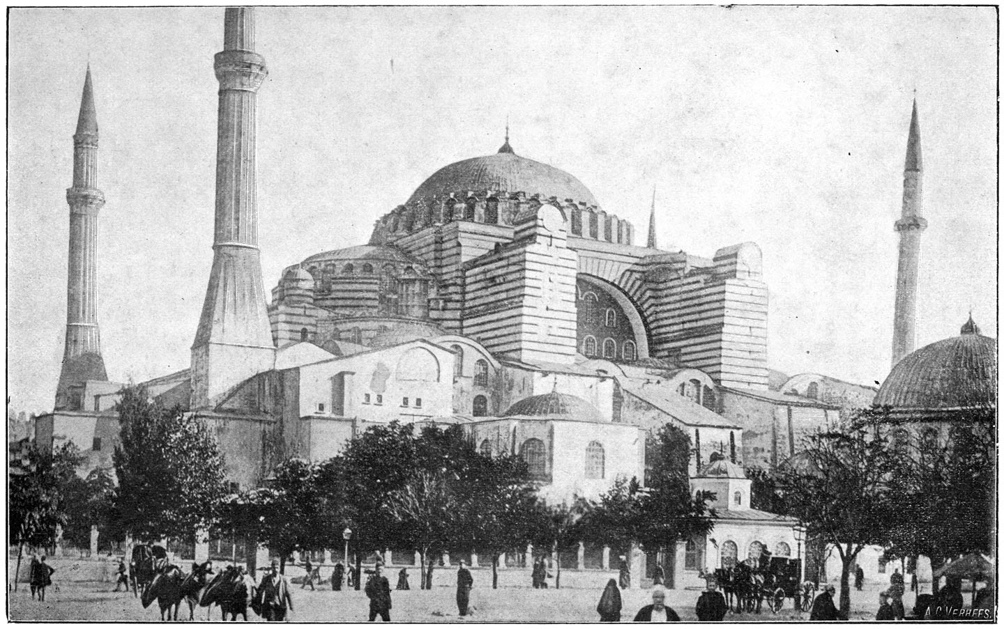 Aya Sofia in Konstantinopel.