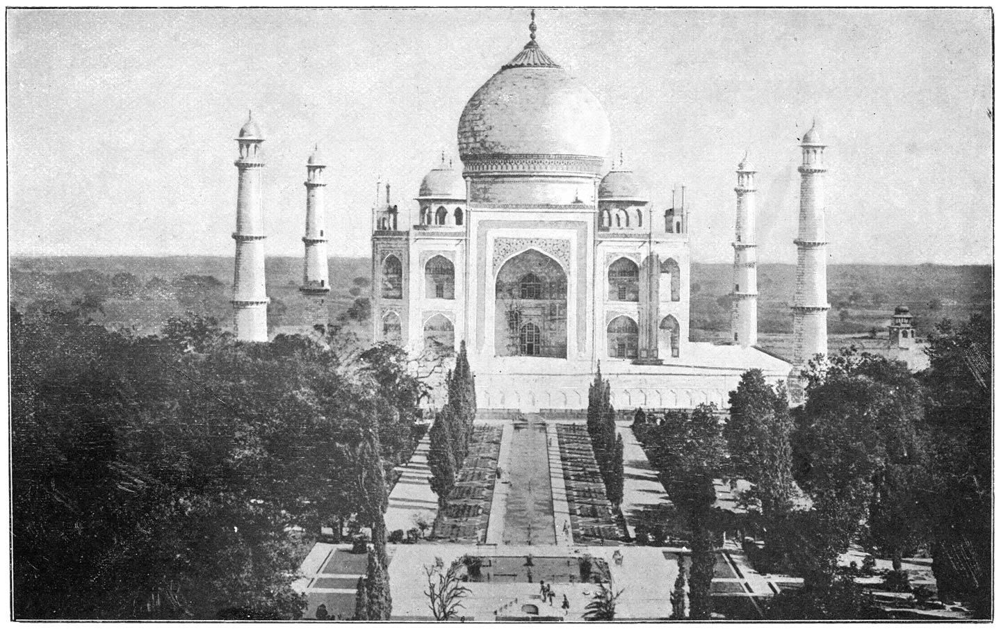 Tadsch Mahal in Agra.