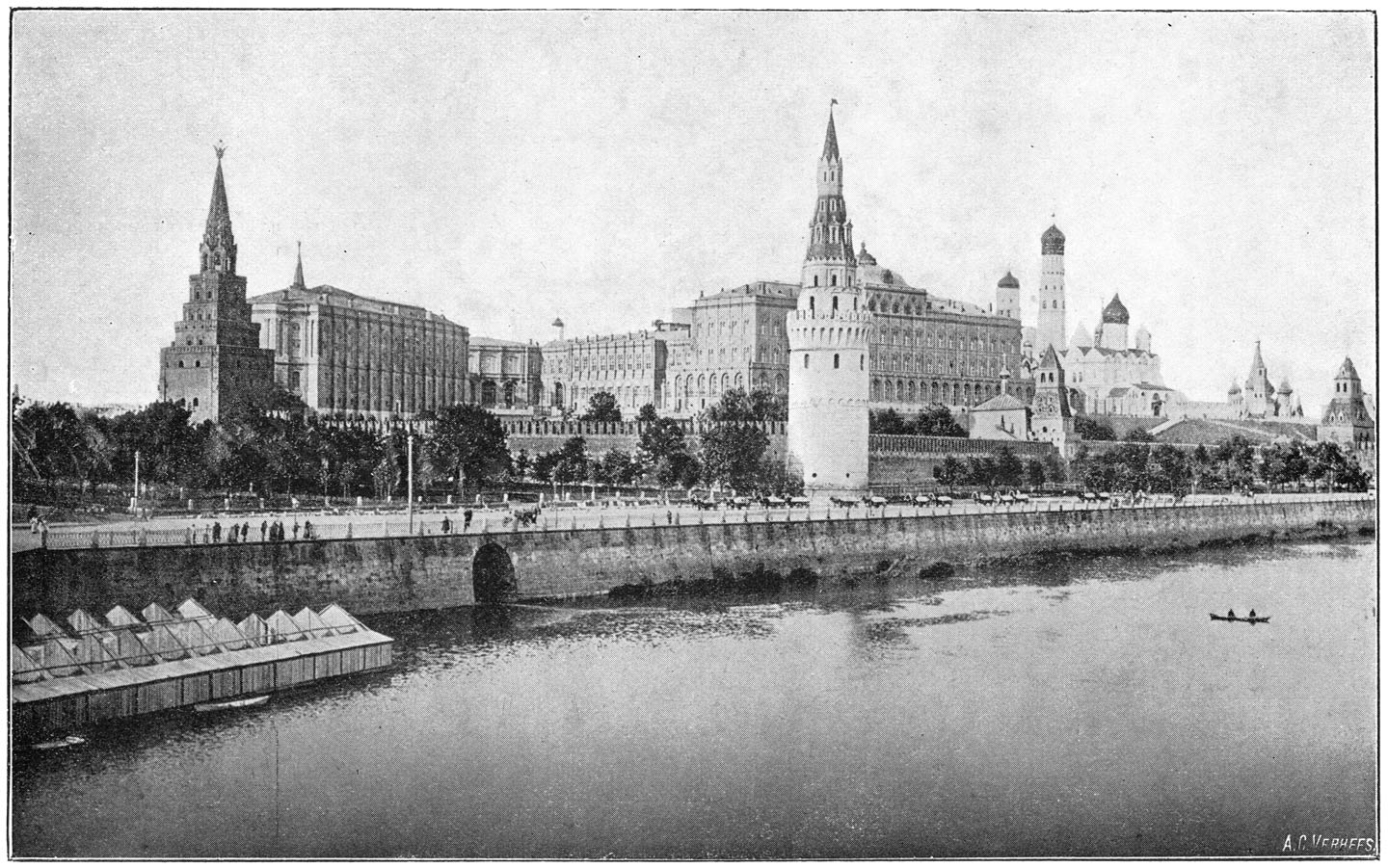 Kremlin in Moskou.